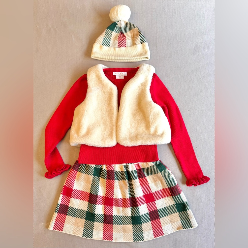 Tommy Bahama Christmas Set with Vest and Hat